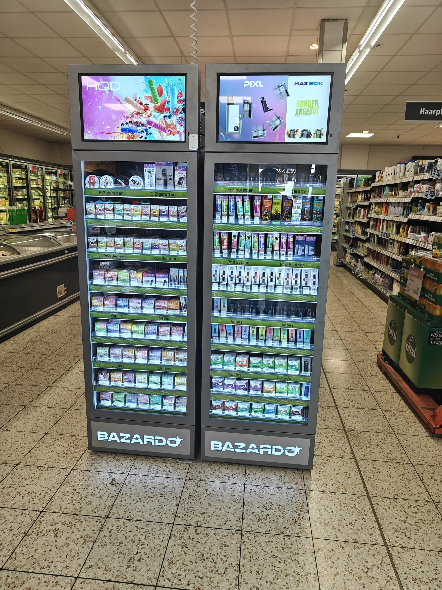 Bazardo Verkaufsvitrine, Berlin