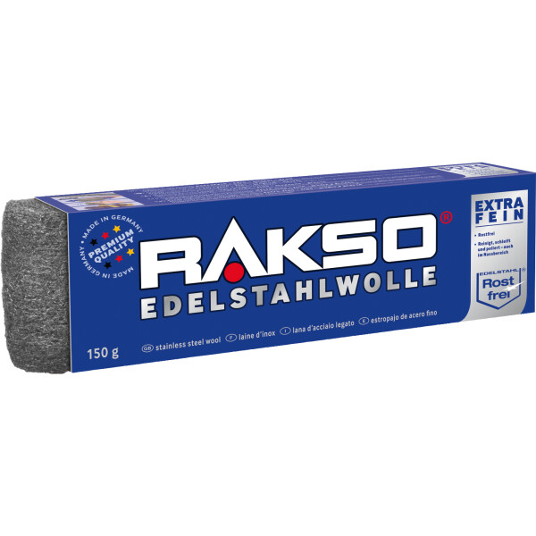 Rakso Edelstahlwolle 150 g extrafein