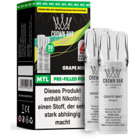 Al Fakher 600 Pod - Grape Mint 20mg (Mun slider