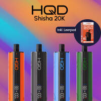 HQD Shisha 20K Akku - Alle Farben