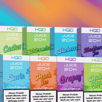 HQD Shisha 20K Liquid - Alle Sorten