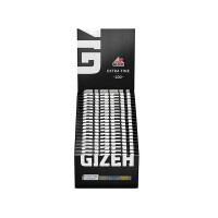 GIZEH - Black Extra Fine (20 Packungen je 100 Blatt)