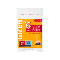 GIZEH - Slim Filter 6mm (20 Beutel je 120 Filter) 2