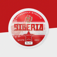 Siberia RED SLIM White Dry Chewing Bags