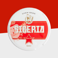 Siberia RED White Dry Chewing Bags