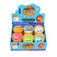 Squishy Dumpling Stressball Glitter-Edition (12er Pack)