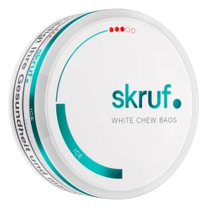 Skruf - Ice Strong - White Chews Bags 12mg