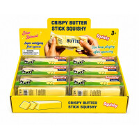 Squishy Butter Crispy Gelb (12er Pack)